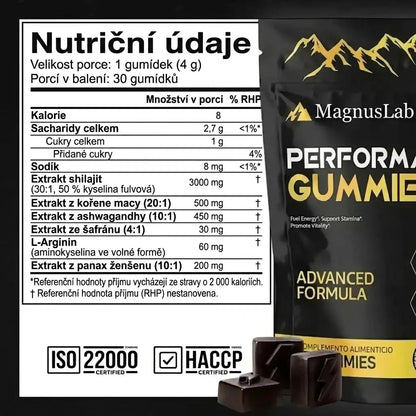 MagnusLab Shilajit Gummies – Podpora libida a touhy